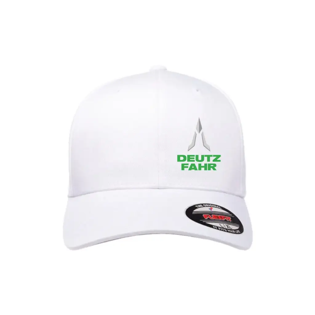 White Flexfit cap