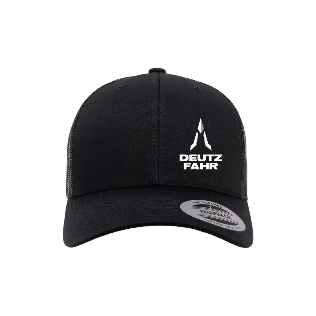 Casquette noire à filet