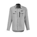 Chemise de travail manches longues grise