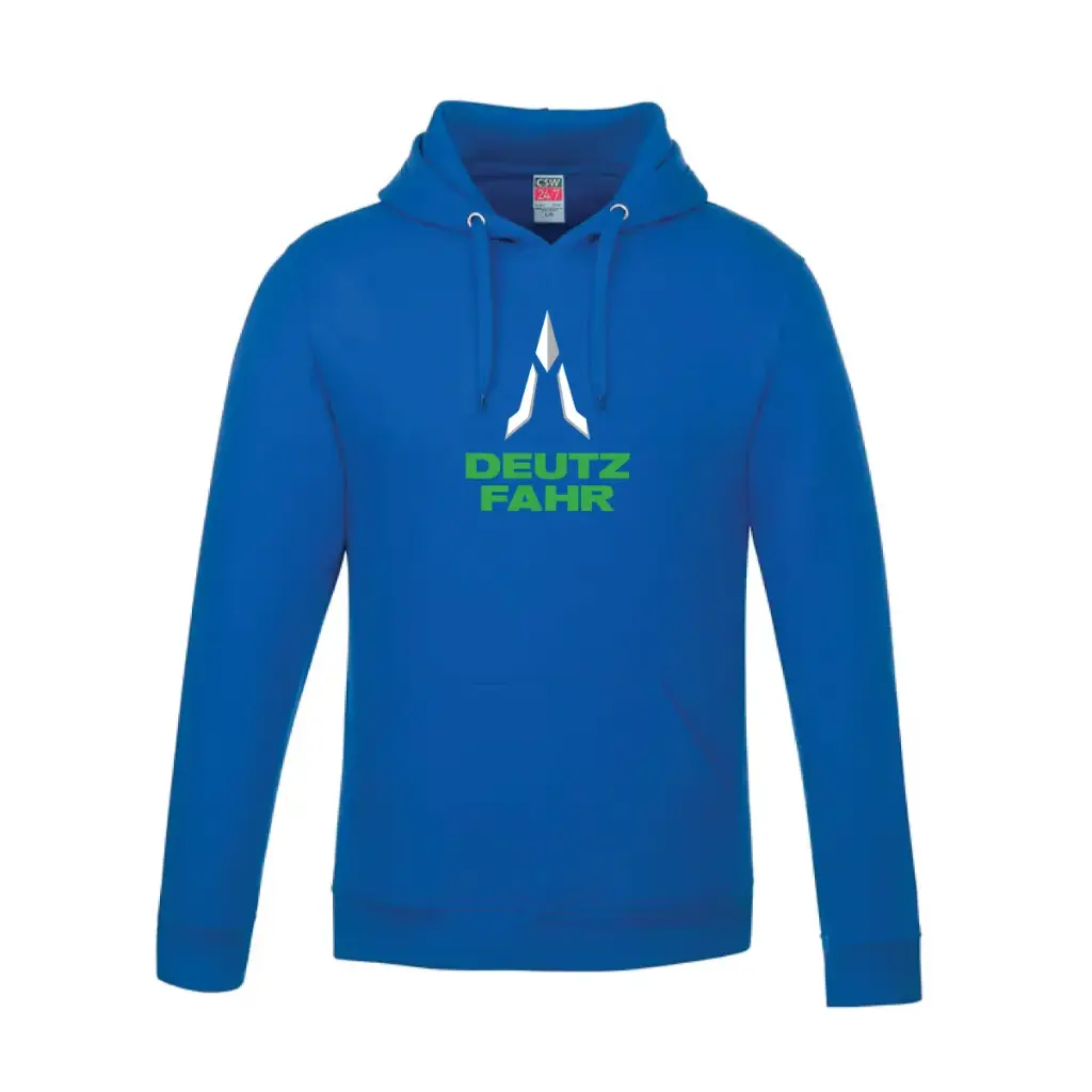Blue hoodie