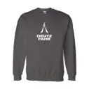 Gray crewneck sweatshirt