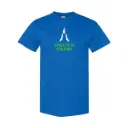 T-shirt bleu royal