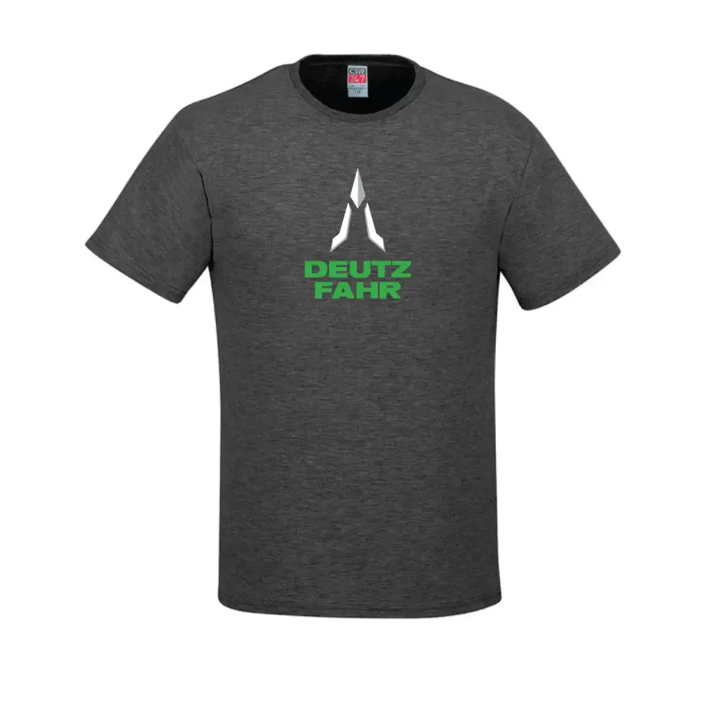 T-shirt Gris Charbon