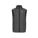 Men's gray sleeveless vest