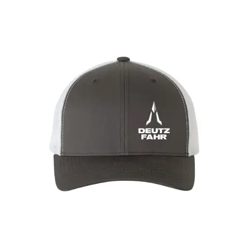 [MRG10] Charcoal and white mesh cap