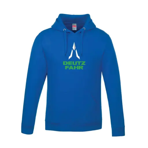 Blue hoodie