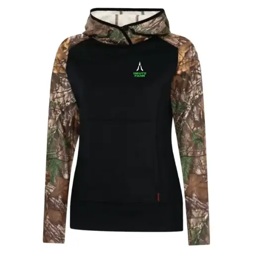 Women's camo hoodie